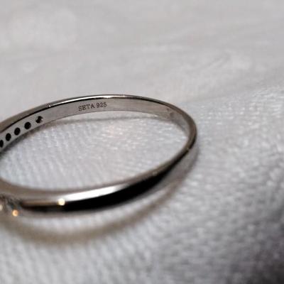 Vintage Diamond 925 Band Size 10