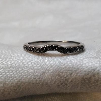 Vintage Diamond 925 Band Size 10