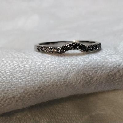 Vintage Diamond 925 Band Size 10
