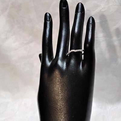 Vintage Diamond 925 Band Size 10
