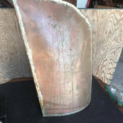COPPER CANOE WEIGHT