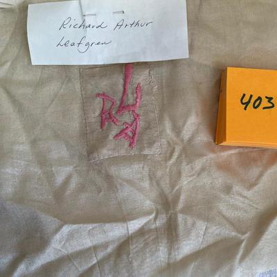 Linen Child's vest & Hankie