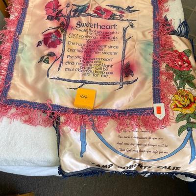 WW2 Sweetheart Pillow Covers