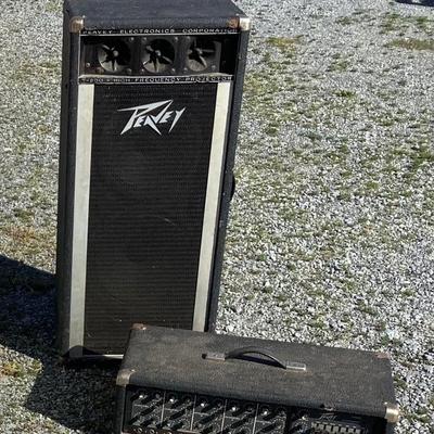 395 PEAVEY T-800 Frequency Projector & XR-500 Mixer Amp