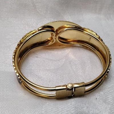 Vintage Dark Blue Cloisonne Bracelet