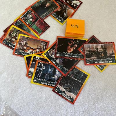 Batman Trading Cards