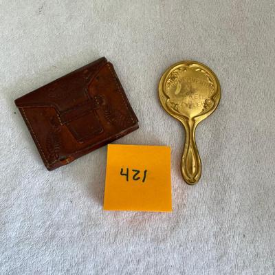 Avertising Mirror & case