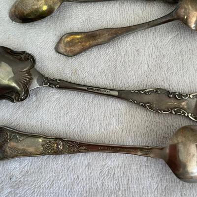 Lot of Fancy Silverplate spoons