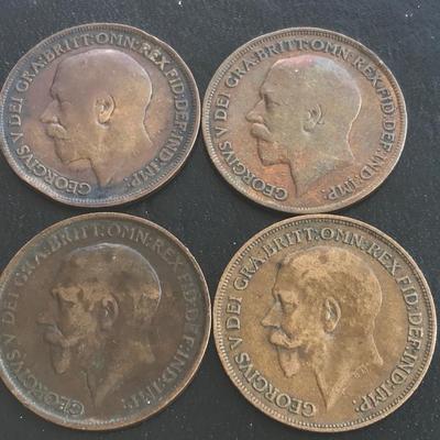 British coin lot