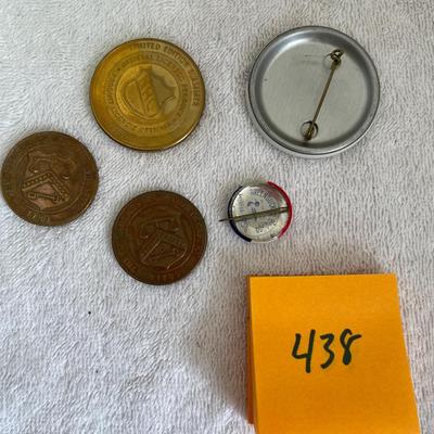 Lot of coins & Pins