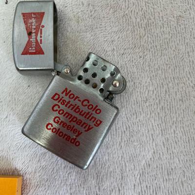 Budweiser Lighter & Watch