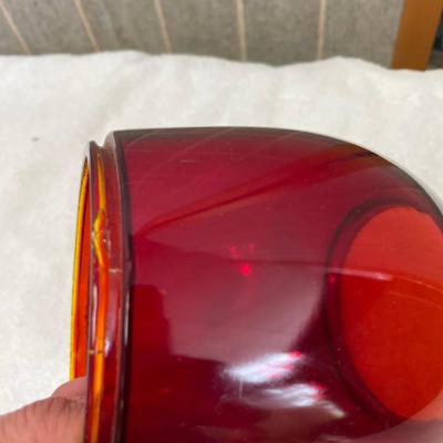 Red Lens Rail Road Lantern