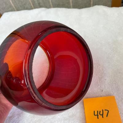 Red Lens Rail Road Lantern