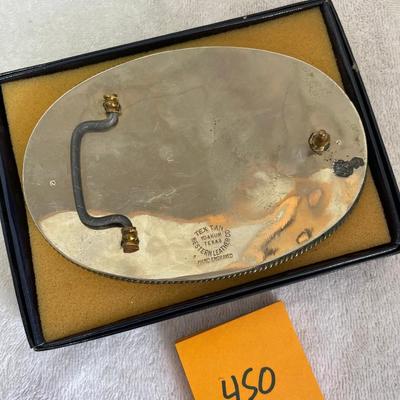 Buckle Bunny Large Rodeo Prize Buckle Calf Roping