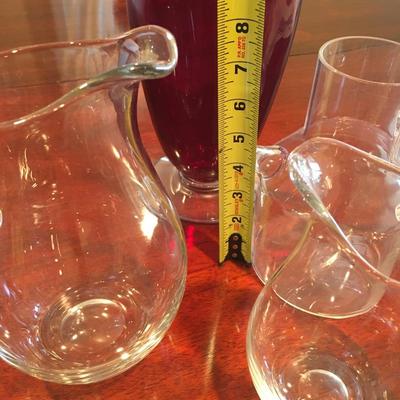 Glass pitchers