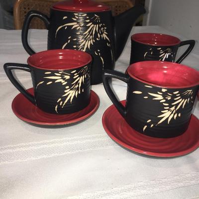 Japanese tea set