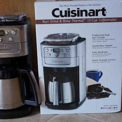 CUISINART BURR GRIND AND BREW THERMAL 12 CUP COFFEE MAKER