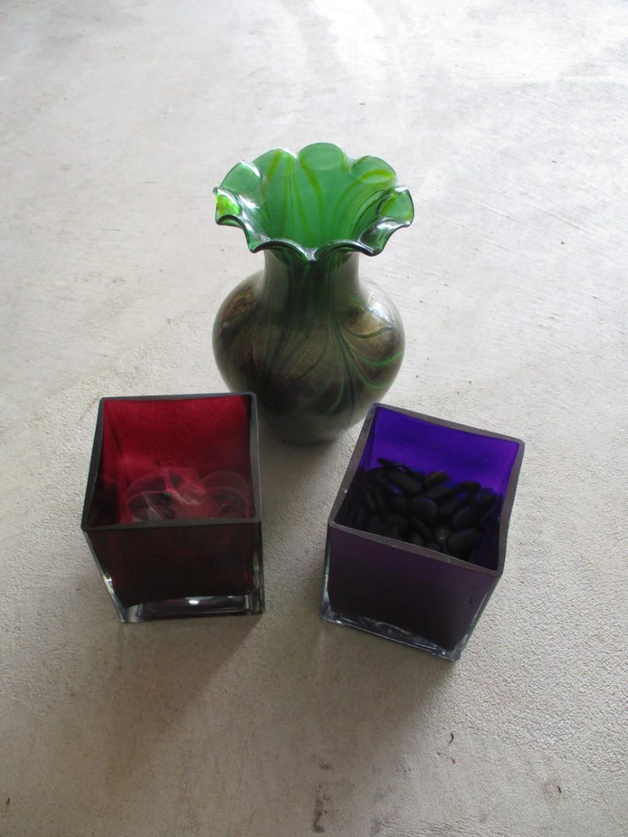 Glass Containers & Vase