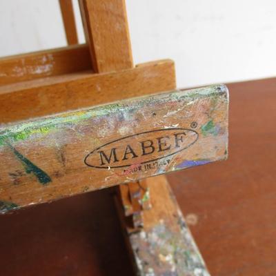 Mabef Portable Wood Frame Tabletop Easel