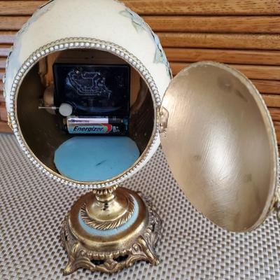 Handmade Original Ostrich Egg Clock