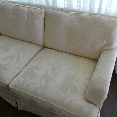 LOT 213. WHITE MAY CO BRAND COUCH