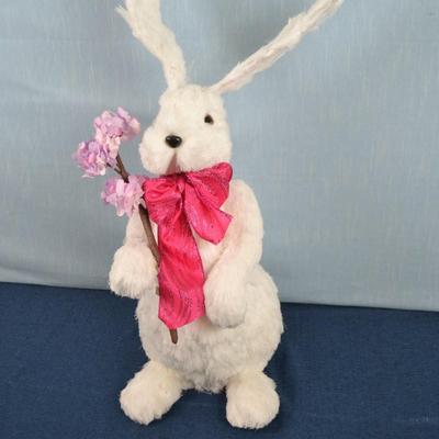 LOT 217  DECORATIVE EASTER BUNNY BY PIER 1