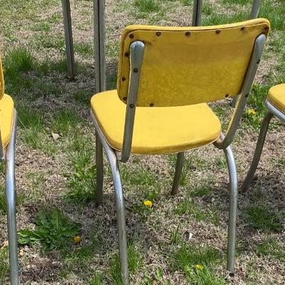 Mid Century Table and Chairs