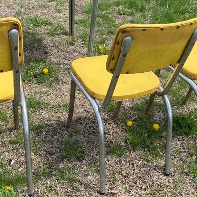 Mid Century Table and Chairs