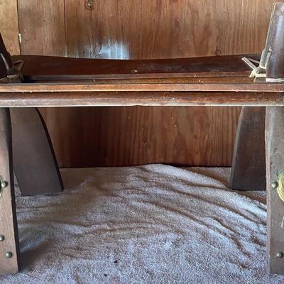 Vintage Camel Seat Stool