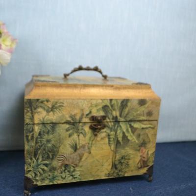 LOT 234. HOME DECOR AND MAGAZINE RACK