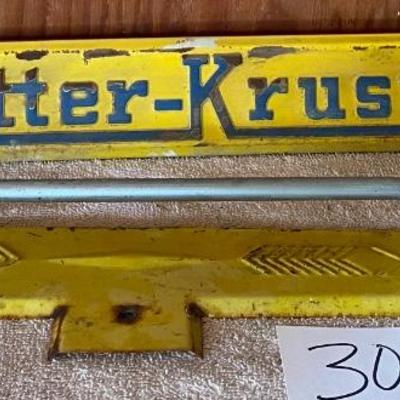 Vintage Butter-Krust Bread Door Push