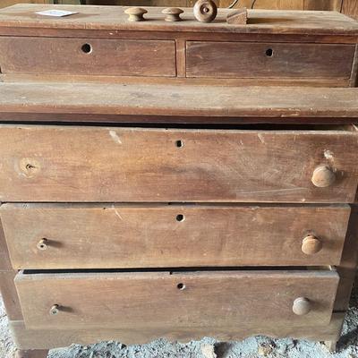 Vintage 5 Drawer Dresser