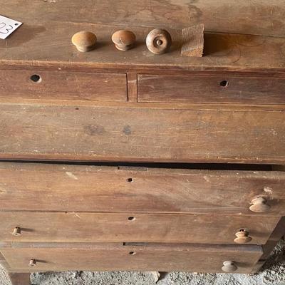 Vintage 5 Drawer Dresser