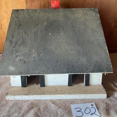 Vintage Homemade Bird House