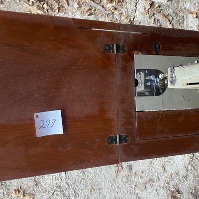 Vintage Kenmore Sewing Machine in Cabinet