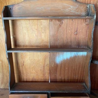 2 Wall Hanging Shelves
