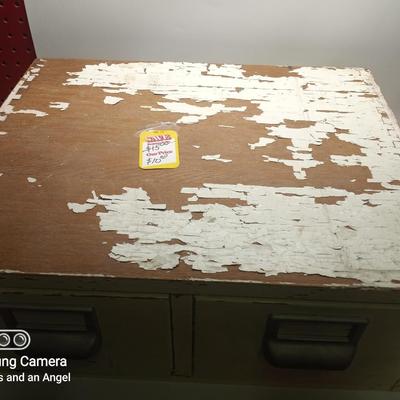 Vintage Card file Box