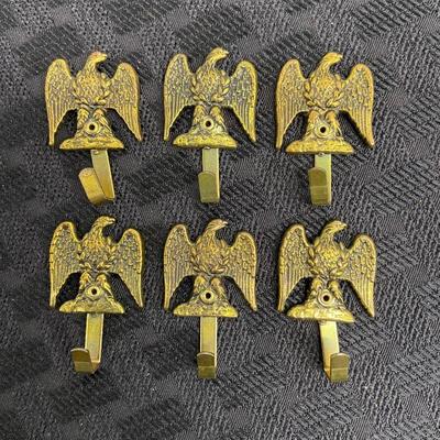 Vintage Colonial Eagle Hooks