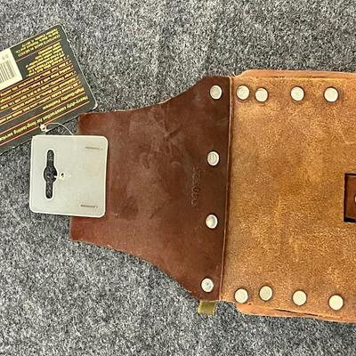Craftsman Leather Tool Holster Tape Measure Holder Belt Caddy Professional