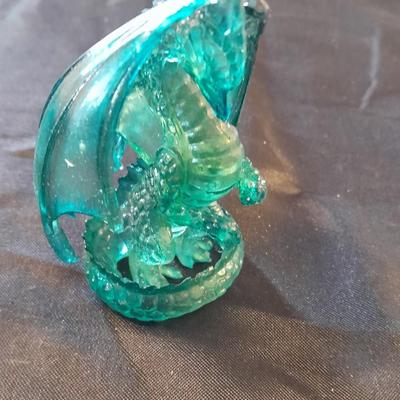 TWO RAREST GEM DRAGONS OF THE WORLD COLLECTION FIGURES NUMBERED!