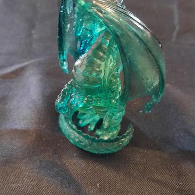 TWO RAREST GEM DRAGONS OF THE WORLD COLLECTION FIGURES NUMBERED!