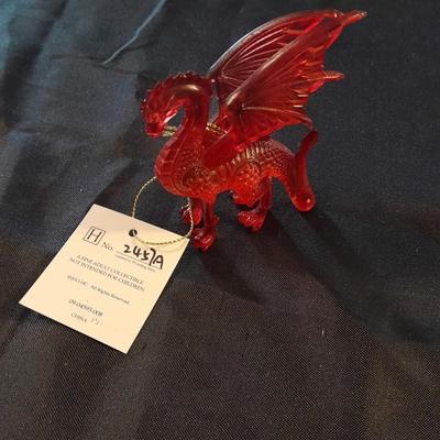 SPIRIT OF THE PAINITE RAREST GEM DRAGONS OF THE WORLD FIGURES RED BERYL EMERALD
