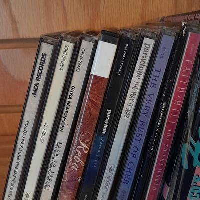 LARGE COLLECTION OF CD/ COMPACT DISC MUSIC, COUNTRY, ROCK AND ROLL AND MORE