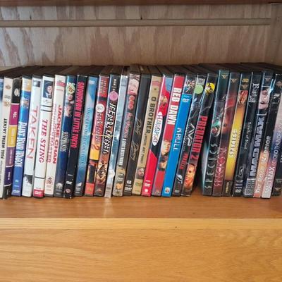MOVIES ON DVD HORROR MOVIES, DRAMA, SUSPENSE, AND SEVERAL GOOD CLASSICS!