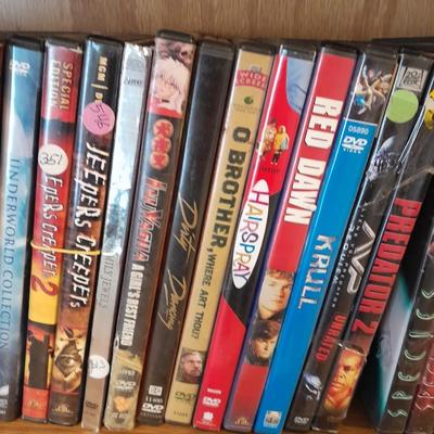 MOVIES ON DVD HORROR MOVIES, DRAMA, SUSPENSE, AND SEVERAL GOOD CLASSICS!