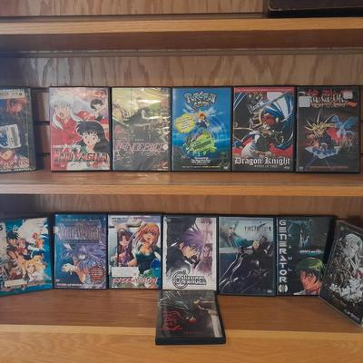 ANIME MOVIES & SHOWS ON DVD INUYASHA, DRAGON KNIGHT, POKEMON CLASSICS AND MORE