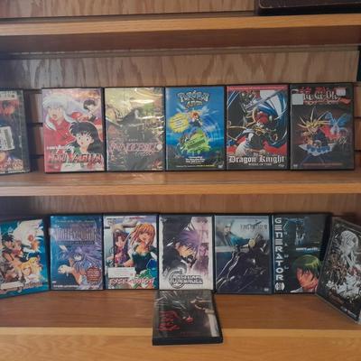 ANIME MOVIES & SHOWS ON DVD INUYASHA, DRAGON KNIGHT, POKEMON CLASSICS AND MORE