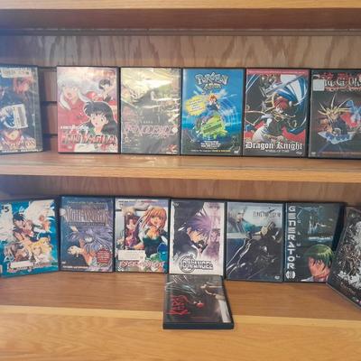 ANIME MOVIES & SHOWS ON DVD INUYASHA, DRAGON KNIGHT, POKEMON CLASSICS AND MORE