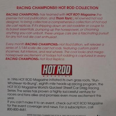 TEN MICRO MACHINE CARS AND A NEW IN PACKAGE RACING CHAMPIONS HOT ROD MICRO