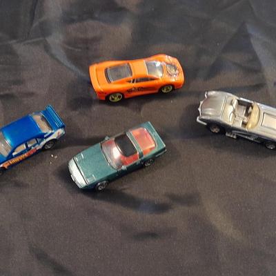 FOUR CLASSIC MATTEL HOTWHEELS CARS